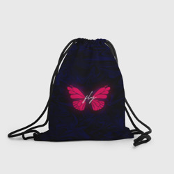 Рюкзак-мешок 3D Бабочка неон Fly