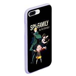 Чехол для iPhone 7Plus/8 Plus матовый Spy family Семья Шпиона, персонажи - фото 2