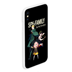 Чехол для iPhone XS Max матовый Spy family Семья Шпиона, персонажи - фото 2