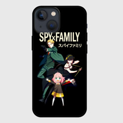 Чехол для iPhone 13 mini Spy family Семья Шпиона, персонажи