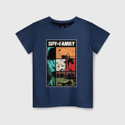 Детская футболка хлопок Spy Family Семья Шпионов