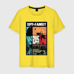 Мужская футболка хлопок Spy Family Семья Шпионов
