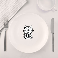Набор: тарелка + кружка JDM Cat & Engine Japan - фото 2