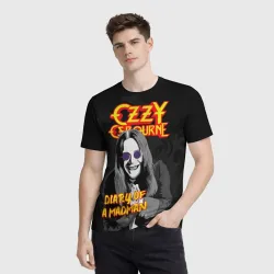 Мужская футболка 3D Ozzy Osbourne Оззи Осборн - фото 2