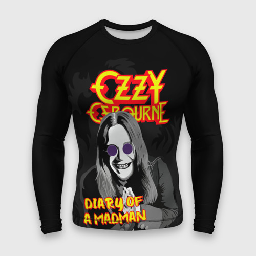 Мужской рашгард 3D Ozzy Osbourne Оззи Осборн, цвет 3D печать