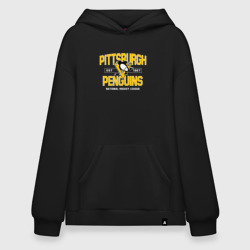 Худи SuperOversize хлопок Pittsburgh Penguins Питтсбург Пингвинз