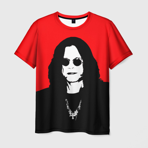 Мужская футболка 3D Ozzy Osbourne Оззи Осборн, цвет 3D печать