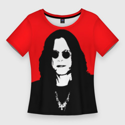 Женская футболка 3D Slim Ozzy Osbourne Оззи Осборн