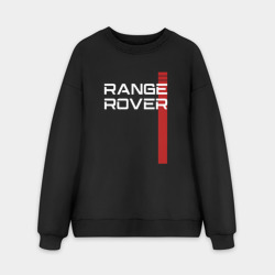 Мужской свитшот oversize без начеса хлопок RANGE ROVER LAND ROVER