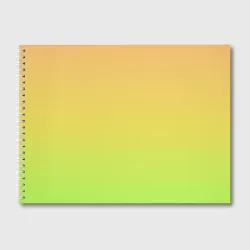 Альбом для рисования Gradiend yellow-green