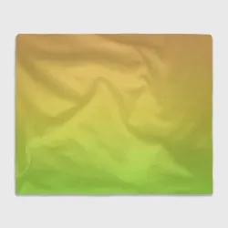 Плед 3D Gradiend yellow-green