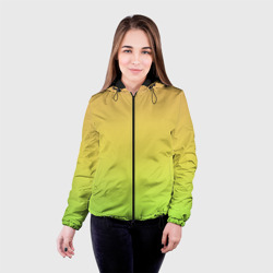Женская куртка 3D Gradiend yellow-green - фото 2