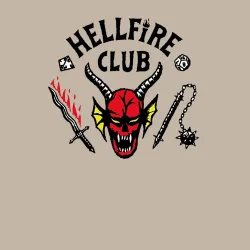 Мужской свитшот хлопок Hellfire Club Stranger Things 4 - фото 2