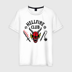 Мужская футболка хлопок Hellfire Club Stranger Things 4