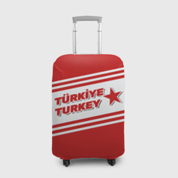 Чехол для чемодана 3D Надпись "Турция" на турецком и английском языках