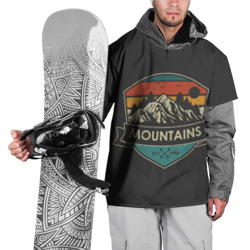 Накидка на куртку 3D Горы Mountains