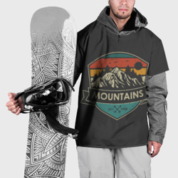 Накидка на куртку 3D Горы Mountains