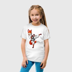 Детская футболка хлопок Лис боец - фото 2