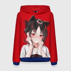 Женская толстовка 3D Грустная Кагуя