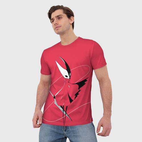 Мужская футболка 3D с принтом Хорнет | Hornet, фото на моделе #1