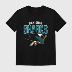 Мужская футболка хлопок San Jose Sharks NHL