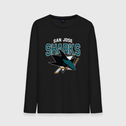 Мужской лонгслив хлопок San Jose Sharks NHL