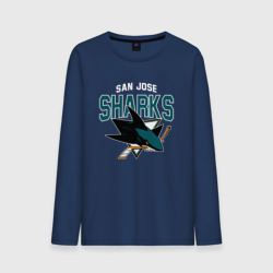 Мужской лонгслив хлопок San Jose Sharks NHL