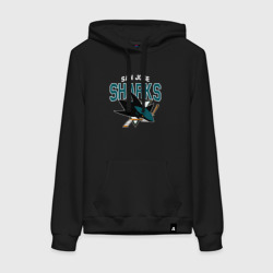 Женская толстовка хлопок San Jose Sharks NHL