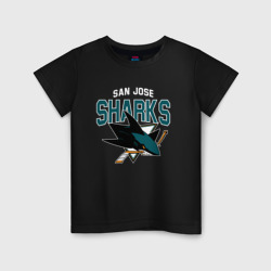 Детская футболка хлопок San Jose Sharks NHL