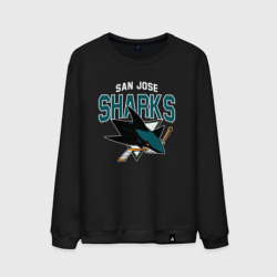 Мужской свитшот хлопок San Jose Sharks NHL