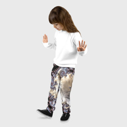 Детские брюки 3D Авангардный фрактальный паттерн Avant-garde fractal pattern - фото 2