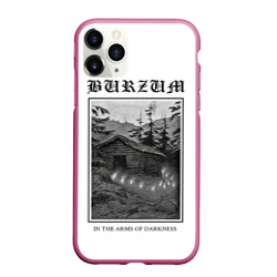 Чехол для iPhone 11 Pro Max матовый In the arms of darkness - Burzum