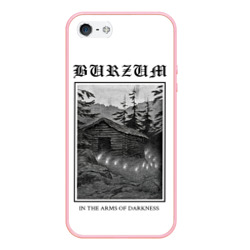 Чехол для iPhone 5/5S матовый In the arms of darkness - Burzum