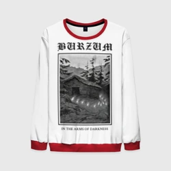 Мужской свитшот 3D In the arms of darkness - Burzum