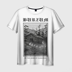 Мужская футболка 3D In the arms of darkness - Burzum