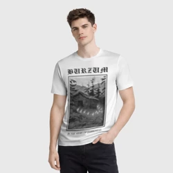 Мужская футболка 3D In the arms of darkness - Burzum - фото 2