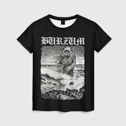 Женская футболка 3D Burzum - The Sea Monster