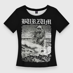 Женская футболка 3D Slim Burzum - The Sea Monster