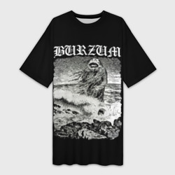 Платье-футболка 3D Burzum - The Sea Monster