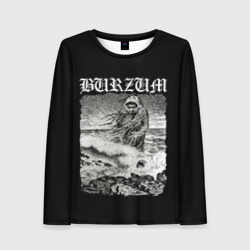 Женский лонгслив 3D Burzum - The Sea Monster