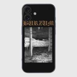 Чехол для iPhone 16 силиконовый с защитой камеры Burzum cockroaches