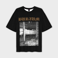 Мужская футболка oversize 3D Burzum cockroaches