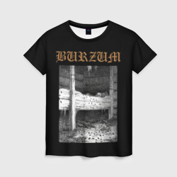 Женская футболка 3D Burzum cockroaches