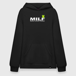 Худи SuperOversize хлопок MILF Man I Love Frogs