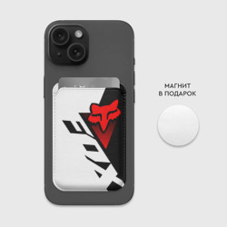 Картхолдер Magsafe магнитный Moto FOX - Мотокросс - фото 2