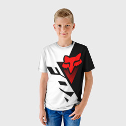 Детская футболка 3D Moto FOX - Мотокросс - фото 2