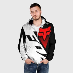 Мужская ветровка 3D Moto FOX - Мотокросс - фото 2