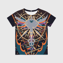 Детская футболка 3D Рыцарь и Лучезарность Hollow Knight