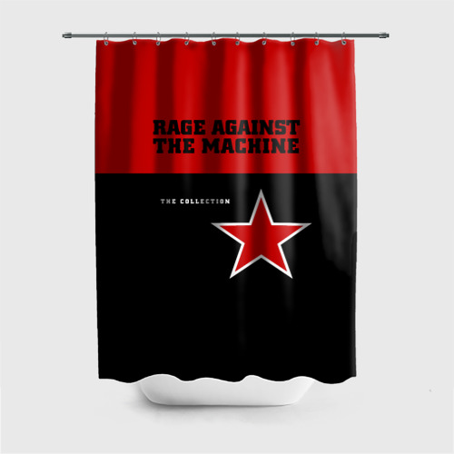 Штора 3D для ванной The Collection - Rage Against the Machine