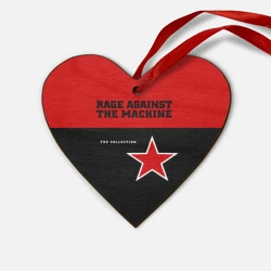 Деревянная игрушка Сердце The Collection - Rage Against the Machine